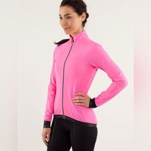 Lululemon Paceline cycling Jacket
Pinkelicious. Size 6. Like new!